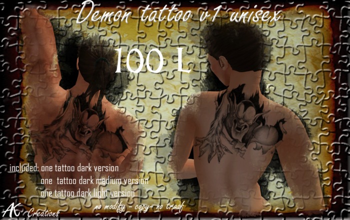 demon v1 unisex