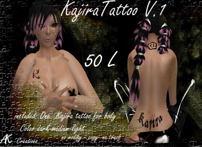 kajira tattoo v1