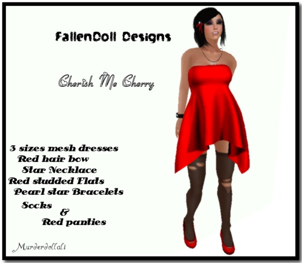 (MESH) Cherish Me Cherry ~FallenDolls~