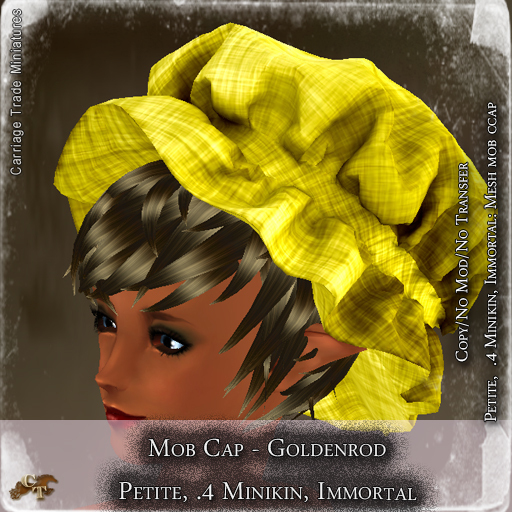 @CTM@ Mob Cap (P/I/M) Goldenrod