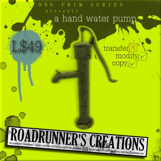 Hand Water Pump [ONE PRIM SERIES™] 