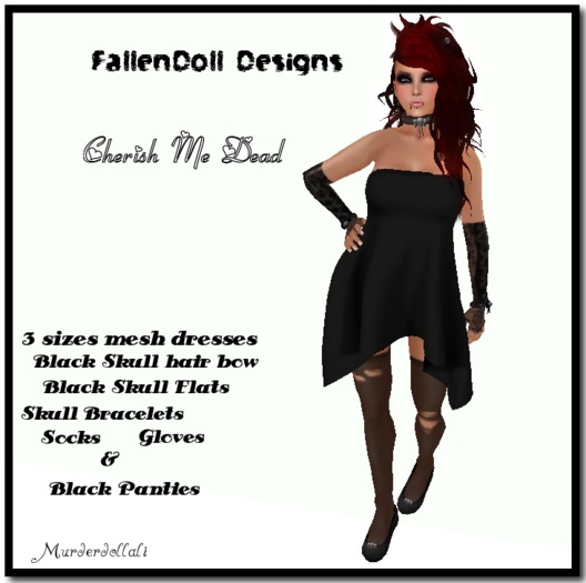 LL Avatar Outfit Cherish Me Dead~FallenDolls~