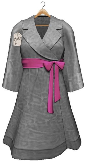 [[>CaKe!<]]Leopard Coat Grey-Gum*Mesh*