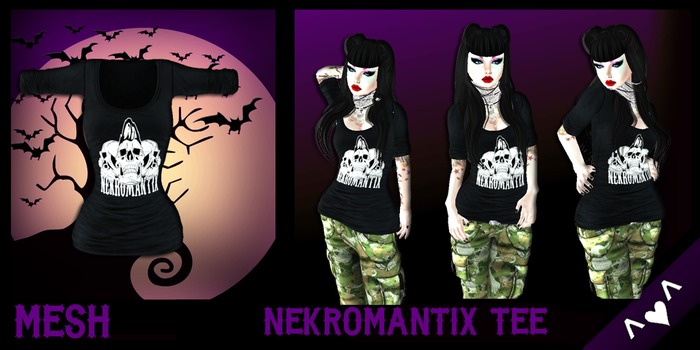 ^v^DRBC^v^ Nekromantix Tee