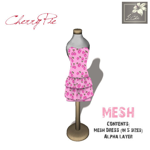 .:.Le Chic.:.  Cherry Pie Pink