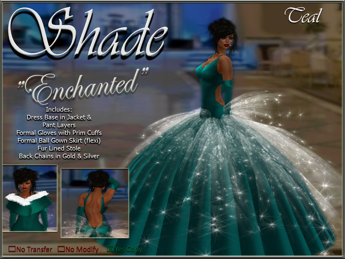 !SHADE! "Enchanted" Teal