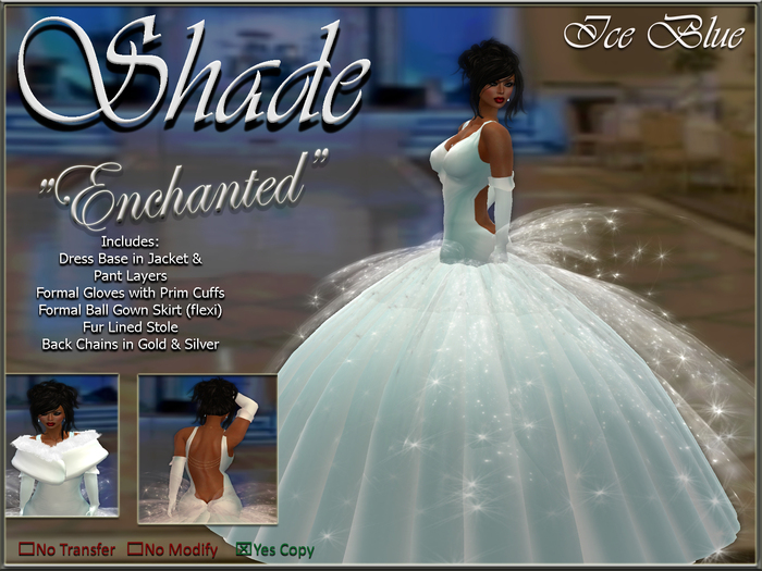 !SHADE! "Enchanted" Ice Blue