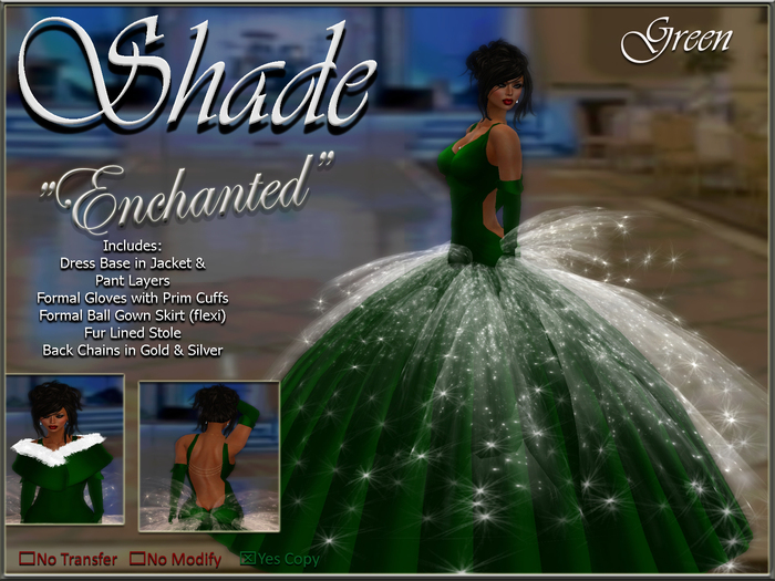 !SHADE! "Enchanted" Green