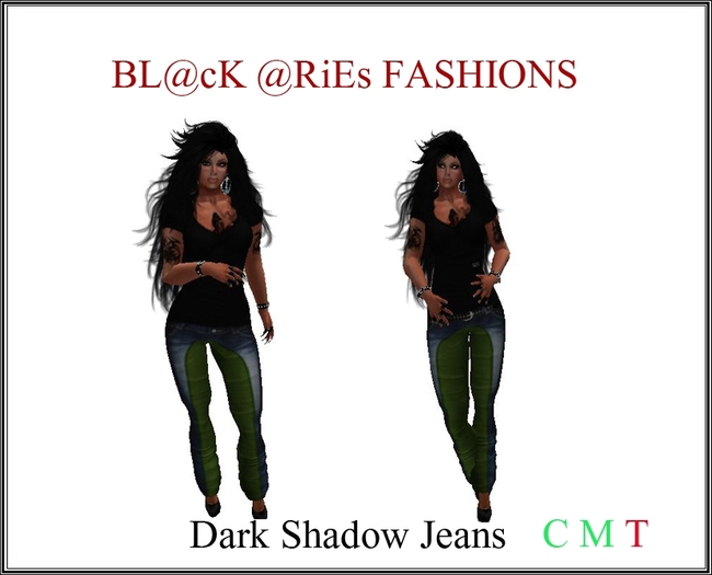 Dark Shadows Jeans Green
