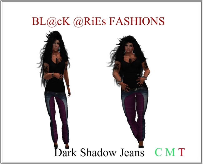 Dark Shadows Jeans Pink