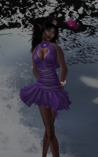 *CH&D* Short Fantasy Dress (Purple)