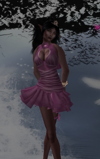 *DD* Short Fantasy Dress (Rose)