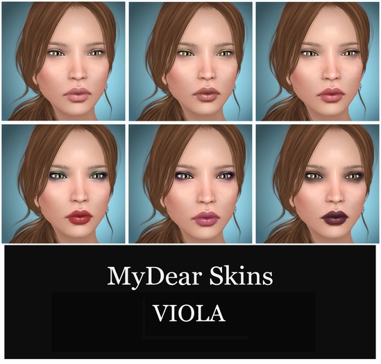 [MyDear]Viola Pale Skin Fatpack