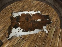 Cow Skin brown/white, high quality Fur, copy & mod