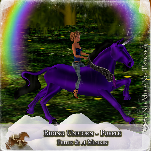 @CTM@ Riding Unicorn (P/.4M/I) Purple