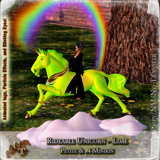 @CTM@ Riding Unicorn (P/.4M/I) Lime