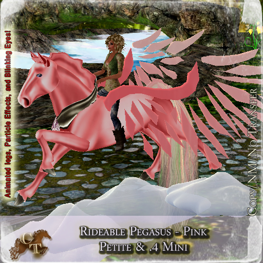 @CTM@ Petite Riding Pegasus (P/I.4M) Pink