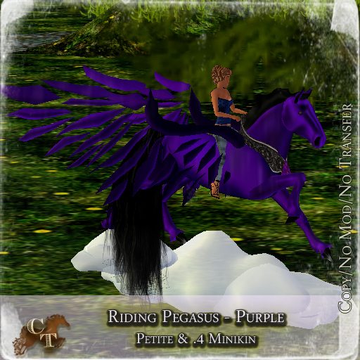 @CTM@ Petite Riding Pegasus (P/I.4M) Purple