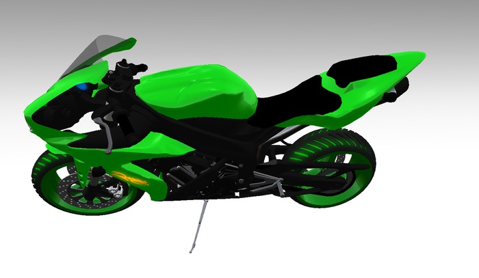 YZ9-R1 Bikes v.2.2 Green Box