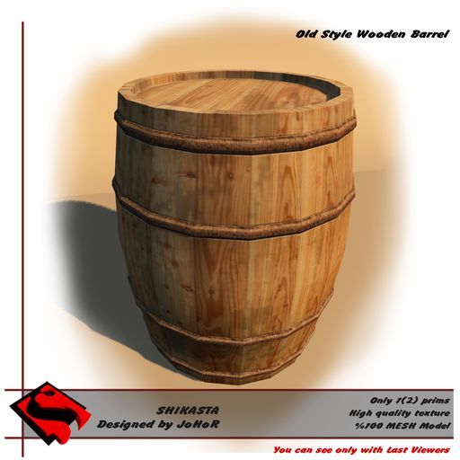 WoodenBarrel by JoHoR Spanton