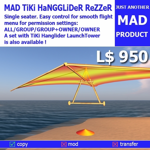 MAD TiKi HaNGGLiDeR ReZZeR * Black Friday Sale 50% Off *