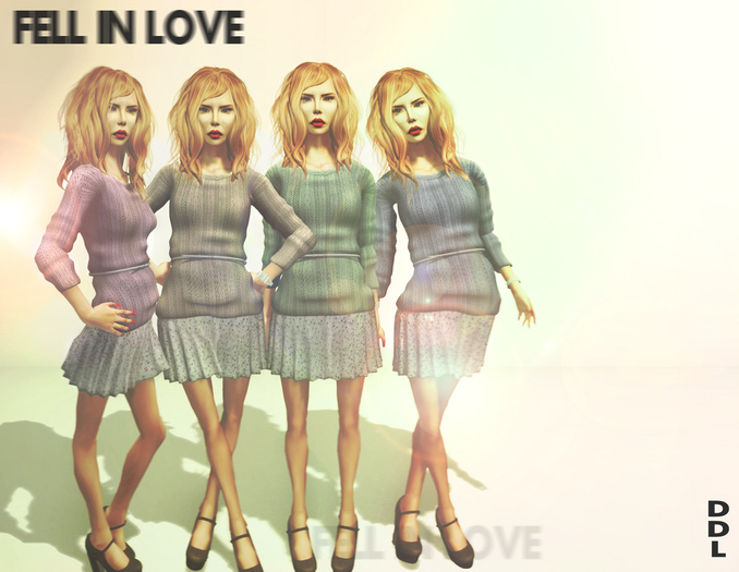 Second Life Marketplace - [DDL] Fell in love (Pink)