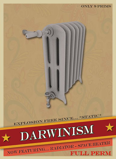 (Darwinism) Radiator - Space Heater  - Full Perm (100% Mesh)