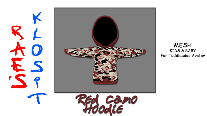 Red Camo Hoodie