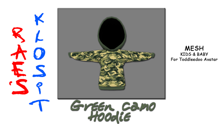 Green Camo Hoodie