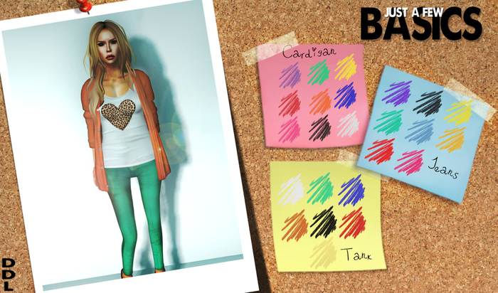 [DDL] Just a Few BASICS Cardigan (Red)