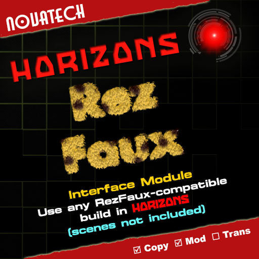 HORIZONS, Rez-Faux Interface