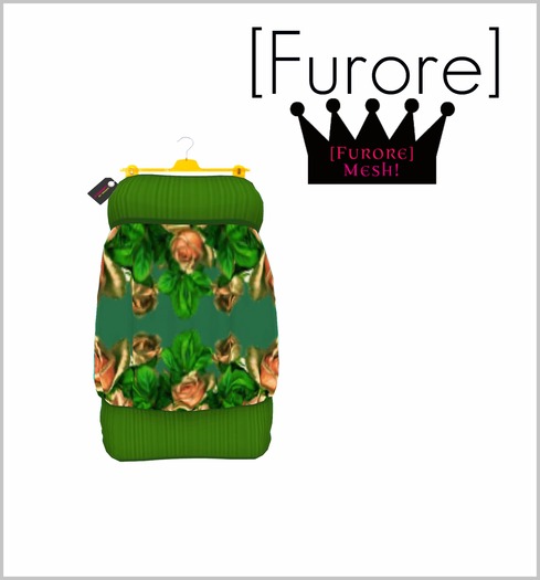 [Furore] MESH Tube Dress * Garden Roses*