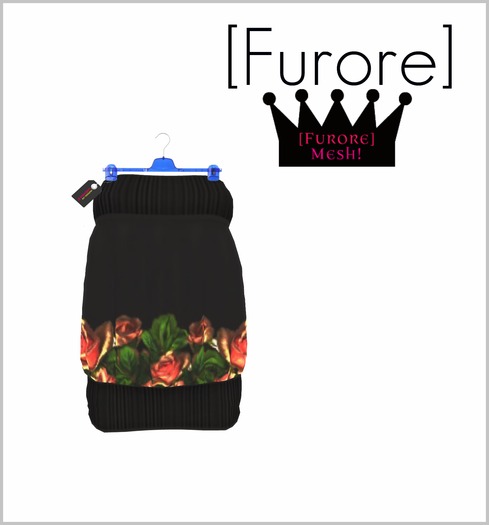 [Furore] MESH Tube Dress * Dark Roses*