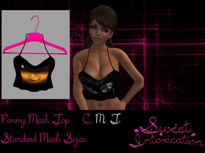 ::Sweet Intoxication:: Penny Mesh Top - Cinderella