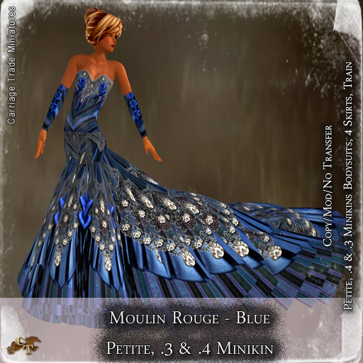 @CTM@ Petite Moulin Rouge (P/.3/.4M) Blue