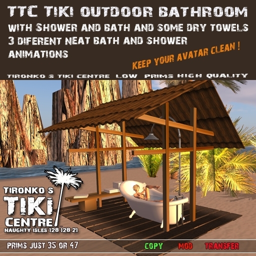 TTC TiKi Outdoor  Bathroom set