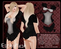 [Etchaflesh] Gia Virgin Underbust Corset Set