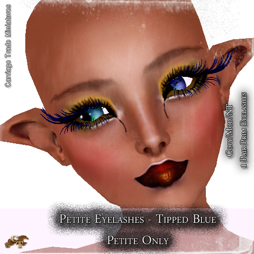@CTM@ Petite Sculpted Eyelashes (P/I/.4M) Tipped Blue
