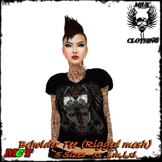 MIUK -  Beholder Rigged   Mesh_Ladies T-Shirt