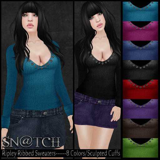 :::Sn@tch Ripley Sweater (Darks):::