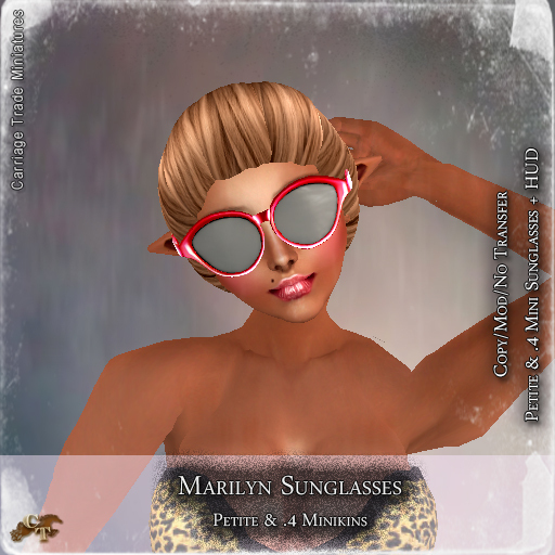 @CTM@ Petite Sunglasses (P/.4M/I) Marilyn