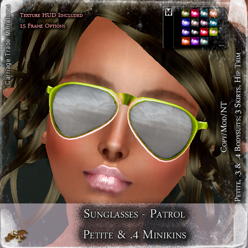 @CTM@ Petite Sunglasses (P/.4M/I) Patrol