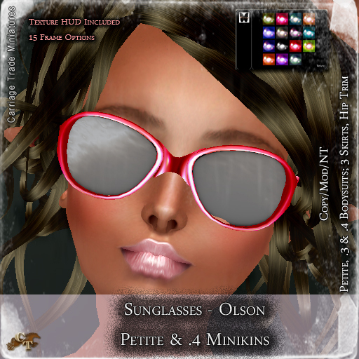 @CTM@ Petite Sunglasses (P/.4M/I) Olson