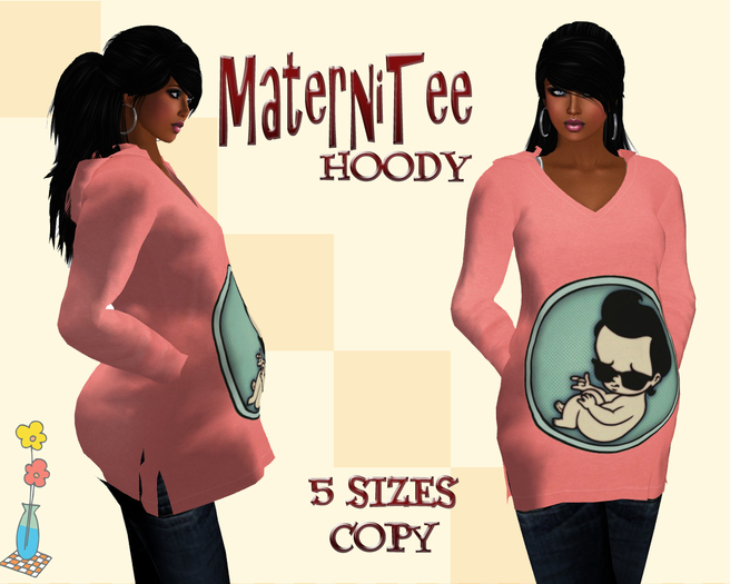 MaterniTee Rocker Pink