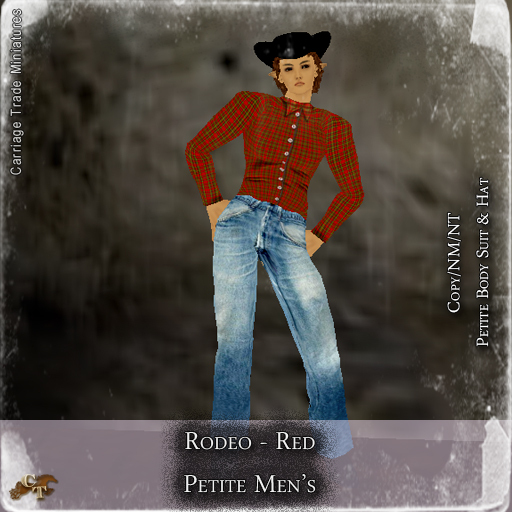 @CTM@ Rodeo Outfit (Petite Male Only) Red