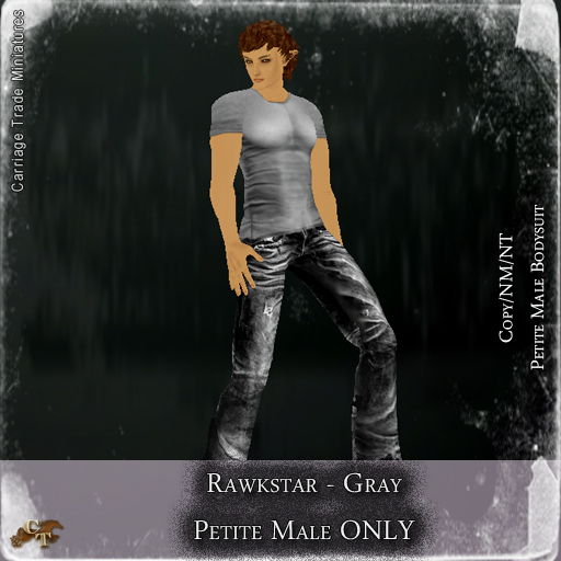 @CTM@ Rawkstar (Petite Male ONLY) Gray