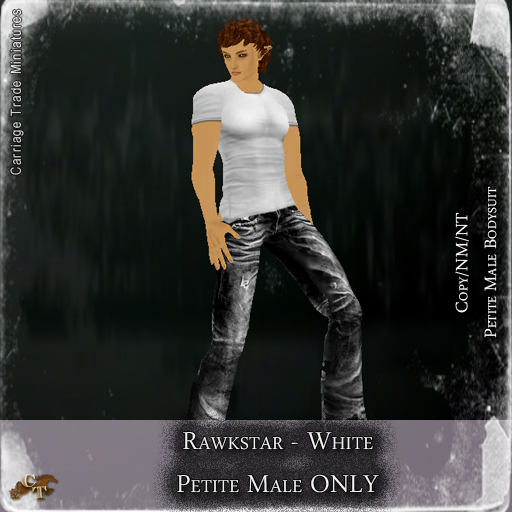 @CTM@ Rawkstar (Petite Male ONLY) White