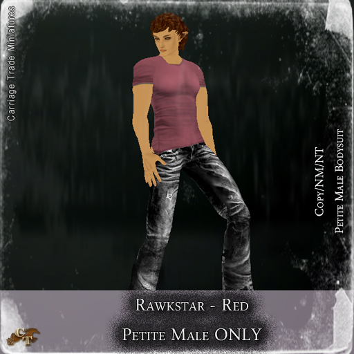 @CTM@ Rawkstar (Petite Male ONLY) Red