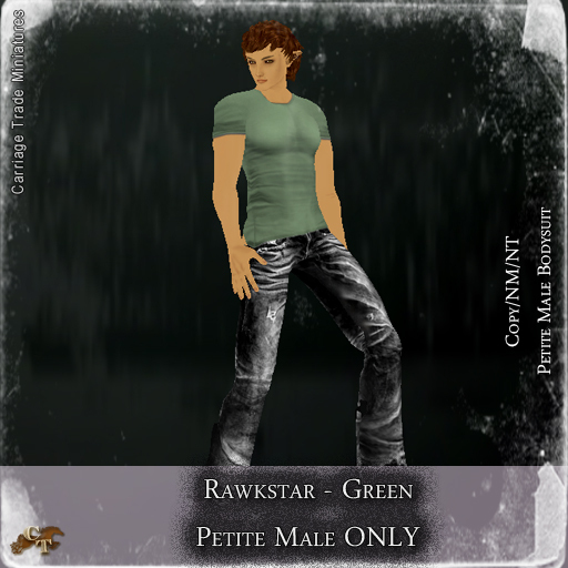 @CTM@ Rawkstar (Petite Male ONLY) Green