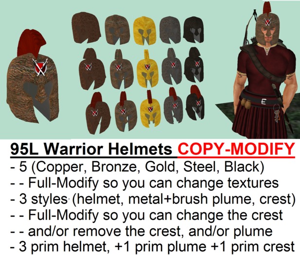 Warrior Helmets